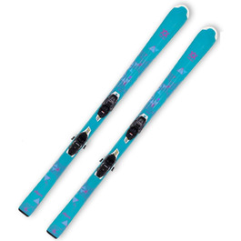 Гірські лижі Völkl Sport 2000 Chica Blue/Pink VMOTION 20/21, сині, 100 см
