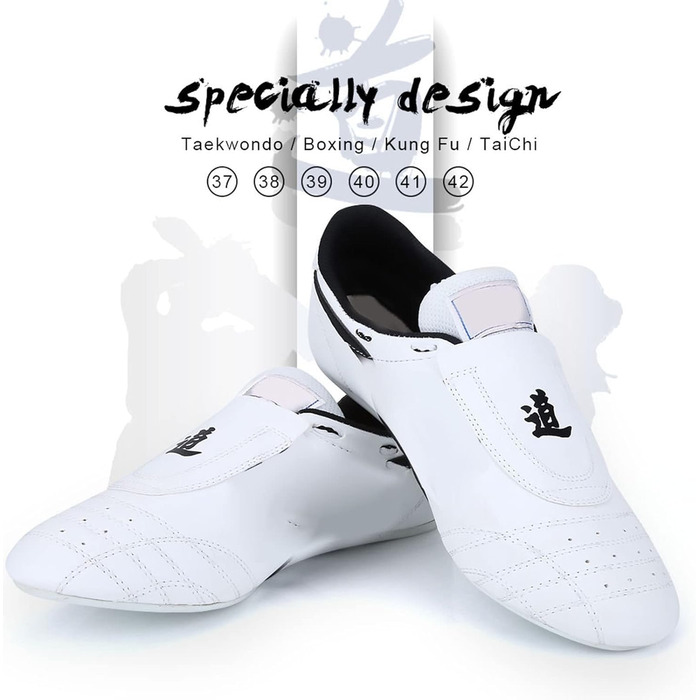Взуття для Taekwondo, боксу, кунг-фу, тай-чі: чоловіче та жіноче, дитяче. Розмір 44 EU