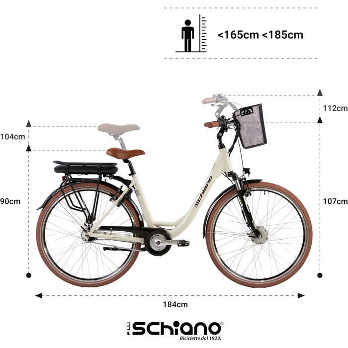 Електровелосипед F.lli Schiano E-Moon Trek 28