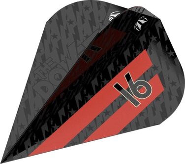 Дартс Target Phil Taylor Power 9-Five Gen 7, 95% вольфрам, професійний набір, м'який наконечник, 20 г