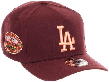 Кепка бейсболка New Era MLB Los Angeles Dodgers 9Forty A-Frame Snapback, червона