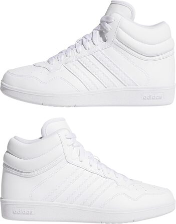 Кросівки баскетбольні Adidas Hoops 4.0 Mid Top чорно-білі (36 EU)