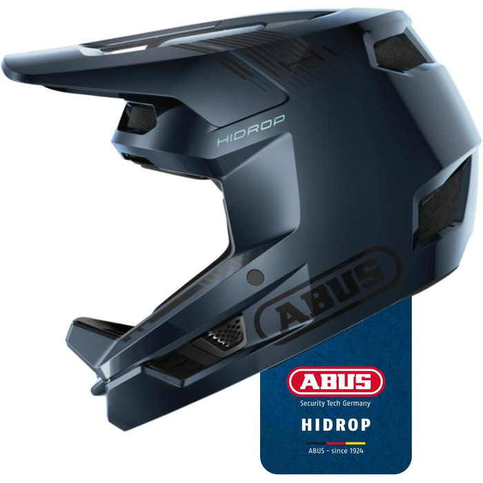 Шолом ABUS HiDrop Fullface для даунхілу MTB, ASTM, ABS, для дорослих та підлітків