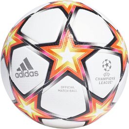 Футбольний м’яч adidas UCL Pro PS, унісекс, білий/червоний/чорний, розмір 5, офіційний матчевий