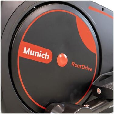 BH Crosstrainer Munich: еліптичний тренажер з маховиком 12 кг, магнітний, максимальна вага користувача 120 кг, різні версії (E100)