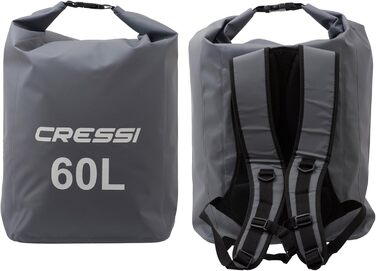 Рюкзак Cressi Dry Back Pack - водонепроникний, 60 LT, сірий