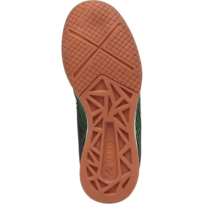 Дитячі спортивні зальні черевики JAKO J-SI Skill, унісекс, 33 EU, неоновий зелений/чорний