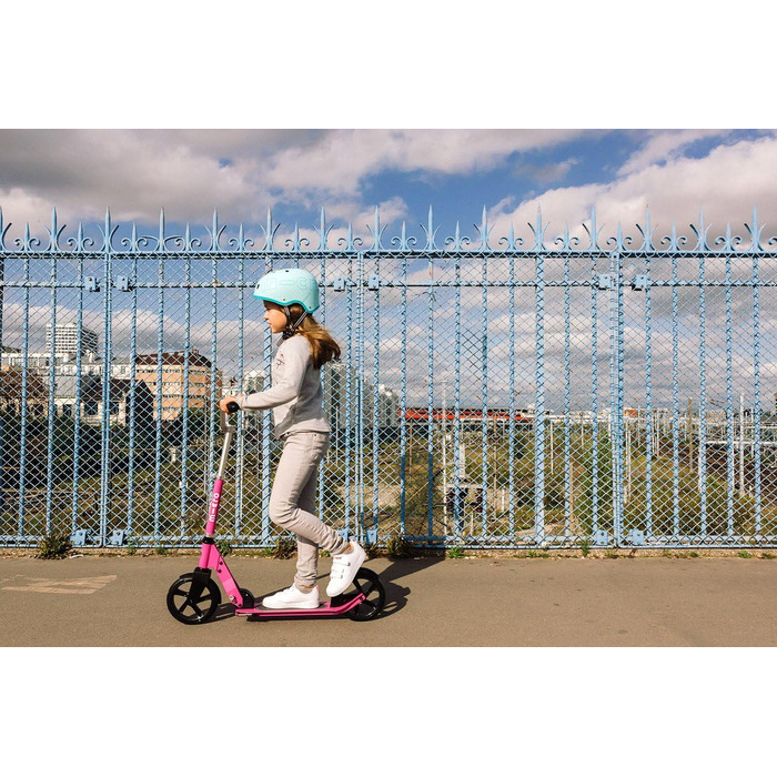 Дитячий самокат Micro Roller Cruiser, регульований кермо, складаний, легкий, для хлопчиків і дівчаток