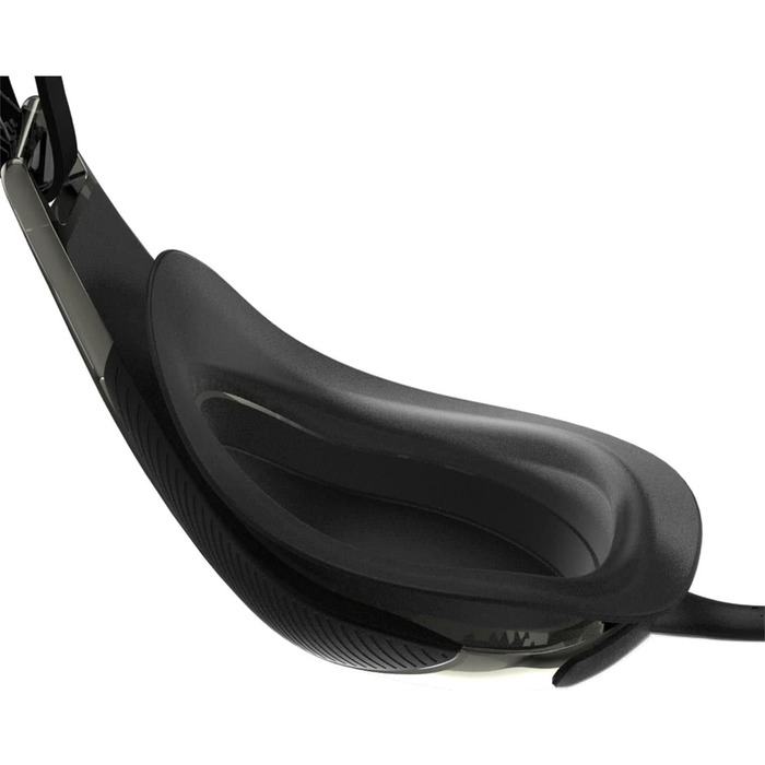 Унісекс окуляри для плавання Speedo Fastskin Hyper Elite Mirror, дзеркальні, універсальний розмір, чорний/оксидно-сірий/хром