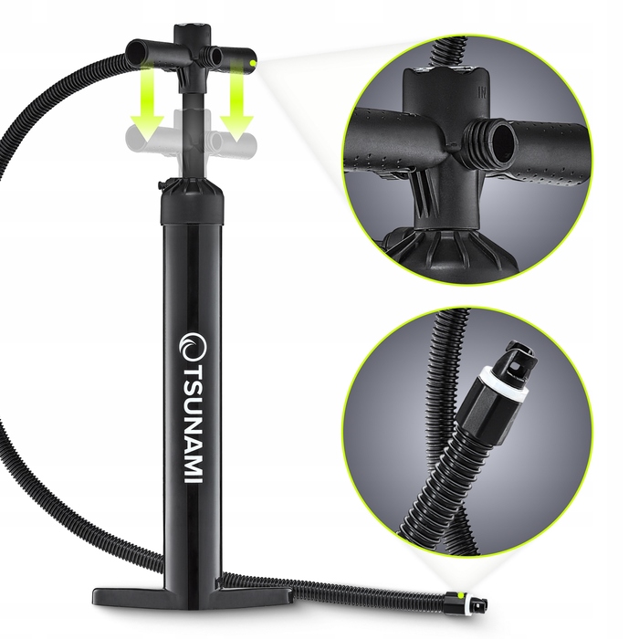 Надувна SUP-дошка Tsunami багатоколірна, 350 см, однокамерна, з веслом