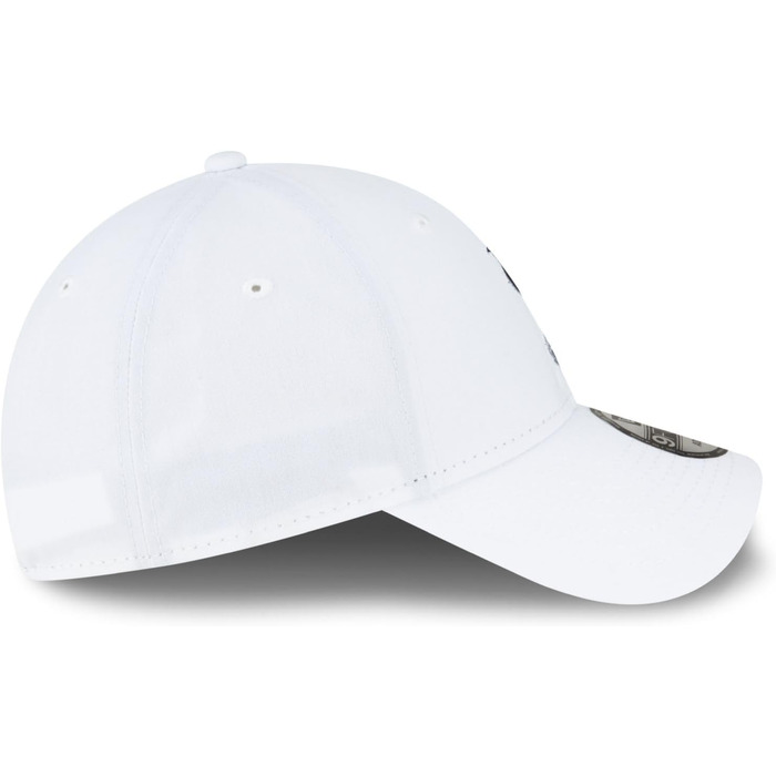 Кепка New Era 9Forty з регульованим розміром, бейсболка з вигнутим козирком, логотип команди, серії A, Прем'єр-ліга, універсальний розмір (білий)