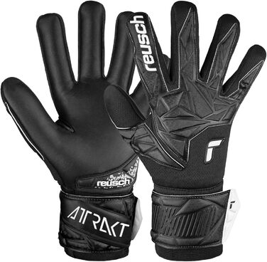 Воротарські рукавички Reusch Attrakt Infinity NC чорні, розмір 9, унісекс, для дорослих