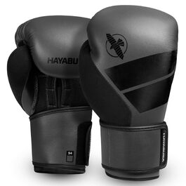 Боксерські рукавички Hayabusa S4 для чоловіків та жінок, вугільний колір, 14oz