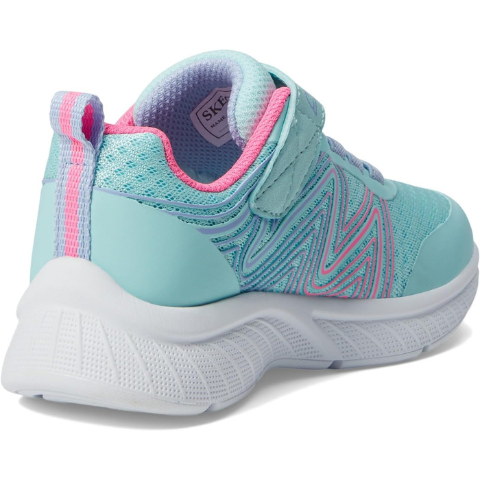 Кросівки Skechers Microspec Bold Delight для дівчаток (31 EU, Аква Роза)