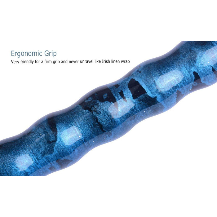 Набір для більярду AB Earth Pool-Queue-Stick з ергономічним дизайном, 13 мм, 147,3 см, з підвісною ручкою, дерев'яний (ахове дерево), з кейсом, 18 oz