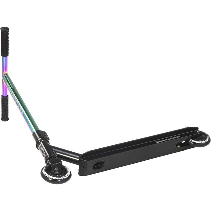 Скутер RAVEN для трюків, 100 мм PU колеса, підшипники ABEC-9, Neo Chrome (для дітей та підлітків)