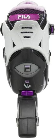 Роликові ковзани Fila X-one Girl для дівчаток та жінок, чорний/рожевий/магента, 38-41, регульовані