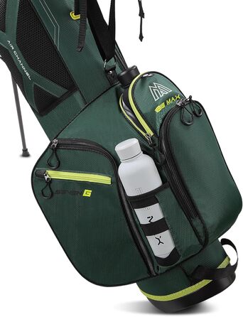 Сумка для гольфу Big Max Heaven 7 G Standbag Forestgreen-Lime з підставкою