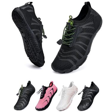 WateLves Взуття для плавання та трейлраннінгу (унісекс) - чорний, 45 EU