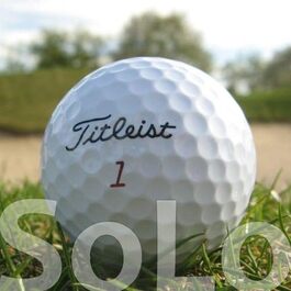 Гольф м'ячі Titleist 50 Solo Lakeballs AAA/AA – відновлені, для гольфу