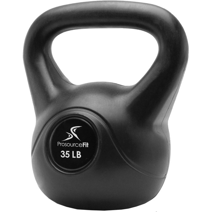 Гиря ProsourceFit вінілова 10, 15, 20, 25, 30, 35 фунтів для фітнесу
