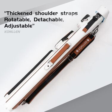 Чохол для більярдних куль KONLLEN, ручної роботи, 6 відділень, 2 кийки, 4 аксесуари, 6 кольорів, коричневий