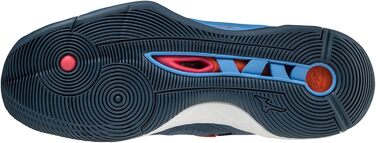 Кросівки Mizuno Wave Momentum 2 Mid - унісекс, розмір 44.5 EU, колір Dark Denim White Scarletibi