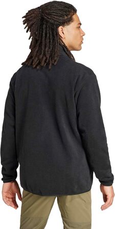 Чоловіча флісова куртка-світшот adidas Terrex Multi Full Zip, чорна, розмір L