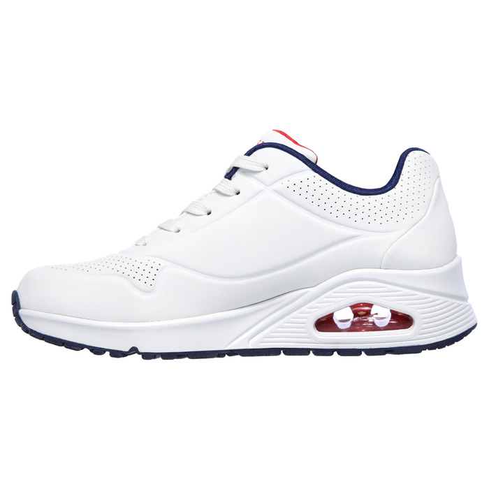 Кросівки жіночі Skechers Summits 12980W Wide White/Navy/Red (40 EU) - Зручне взуття для міста