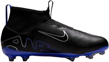 Дитячі футбольні бутси Nike Zoom Superfly 9 Acad FG/MG, 38 EU, чорно-синьо-сірі