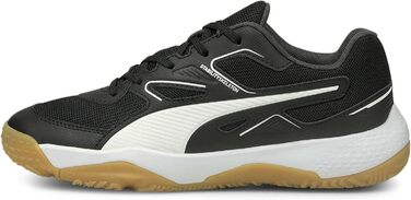 Дитячі кросівки PUMA Solarflash Jr для легкої атлетики, 32 EU, чорний/білий/червоний, Gum