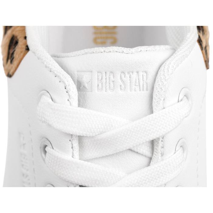 Жіночі кросівки на платформі BIG STAR з екошкіри з принтом «леопард», р. 38