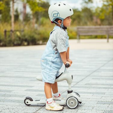 Scoot & Ride Highwaykick 1-2: катання на самокаті та бігове велосипед для дітей 1-5 років (Ash)