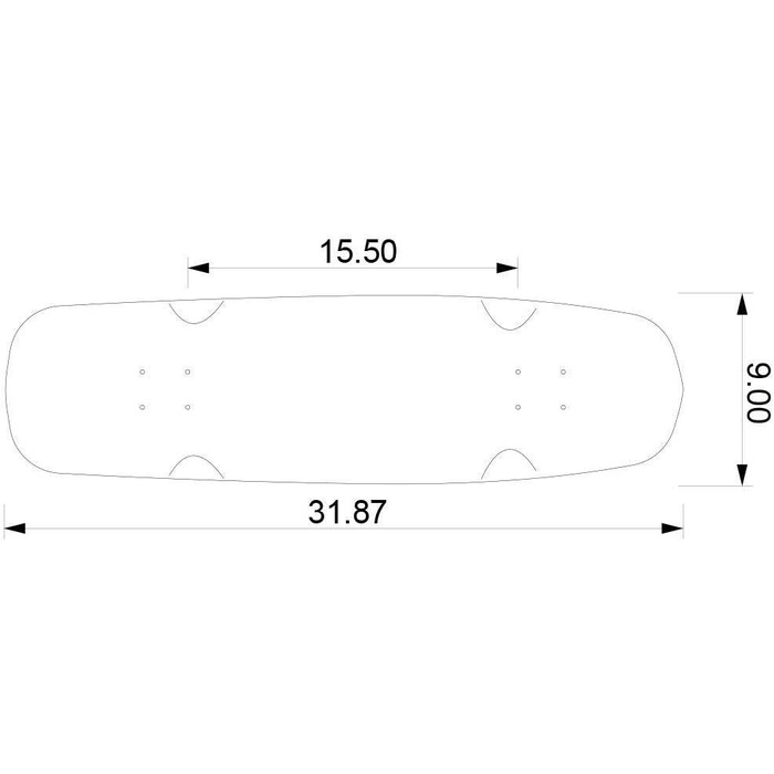 Скейтборд DB Longboards Harbinger Street Cruiser 32'' повний комплект