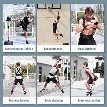 Резинки для боксу та ММА: повний комплект для тренувань з опором 240LB