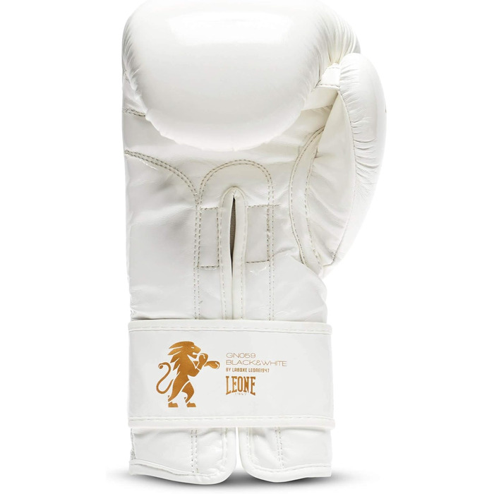 Боксерські рукавички LEONE 1947 White Edition GN059 10 унцій, білі