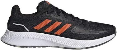 Кросівки дитячі adidas Runfalcon 2.0 чорно-помаранчеві, 28.5 EU