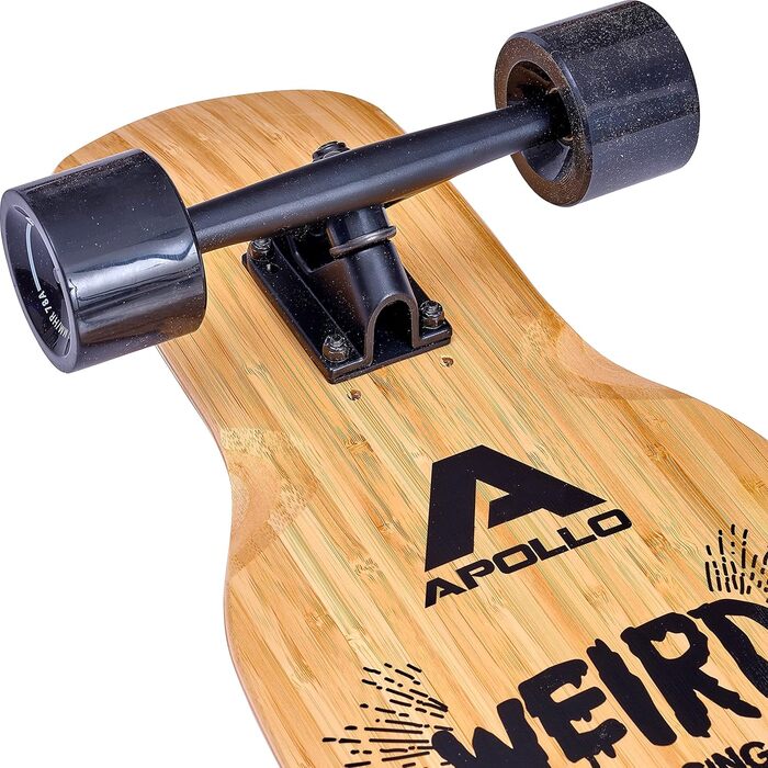 Longboard Apollo Dancer 46x9,5 дюймів, ABEC 9, стильний круїзер для денсингу, трюків і катання, для професіоналів та новачків