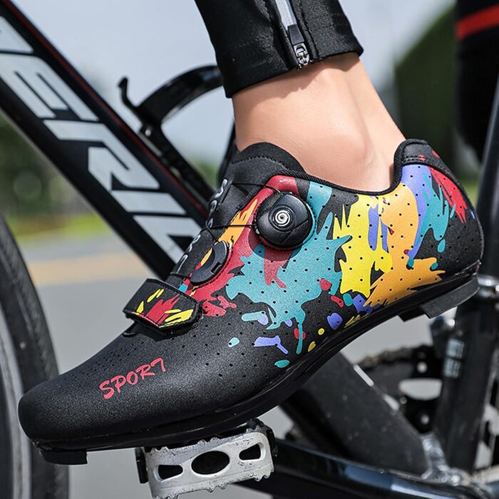 Велосипедні шкарпетки SDEQA для чоловіків та жінок, шосейні, сумісні з Peloton, Look, SPD, SPD-SL, Delta Lock, білі (45 EU, чорний)