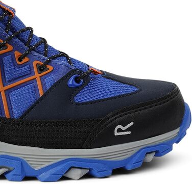 Дитячі черевики Regatta Samaris III для ходьби та походів, 32 EU, Оксфорд, Синій/Помаранчевий