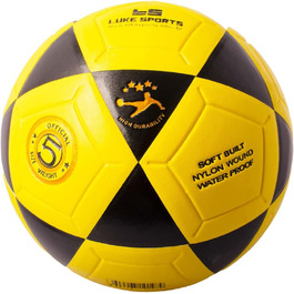 Столик для футболу Luke Sports Altinha River з вулканізованої гуми, білий та жовтий