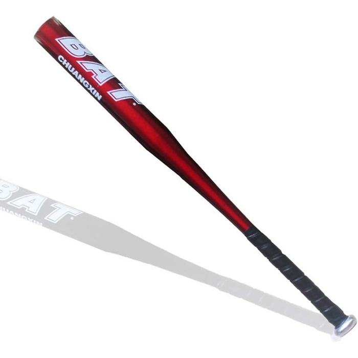 Алюмінієва біта для бейсболу 34 дюйми (86,4 см) багатоколірна, для дорослих та молоді, чоловіча/жіноча (червона)