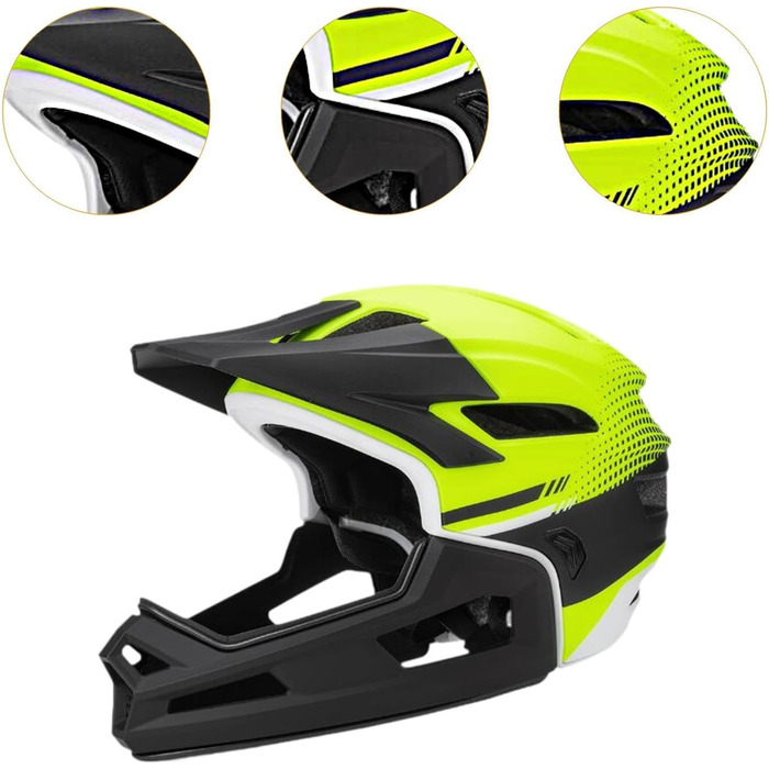 Шолом для велосипеда Harilla Integral, захисний шолом для дорослих, жовтий, для роуду та маунтенбайку