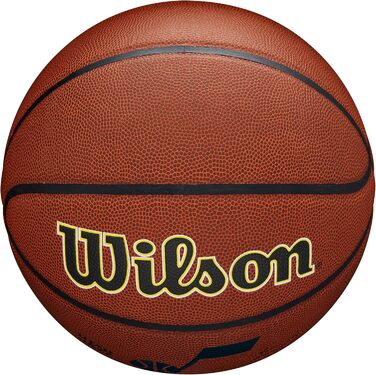 Баскетбольний м'яч Wilson NBA Team Alliance Utah Jazz, Розмір 7, для гри в приміщенні та на вулиці