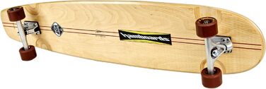 Hamboards Huntington Hop 'Sky Cream' – ручна робота, лонгборд для лендсерфінгу та круїзингу, ламінована береза і клен
