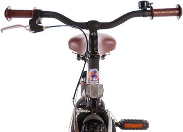 Дитячий велосипед Kubbinga Volare Black Cruiser для хлопчиків, чорний