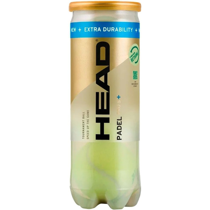 Набір Head Padel Pro S +: 24 банки по 3 м'ячики для падел-тенісу