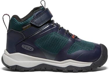 KEEN Wandero Mid - Водонепроникні дитячі черевики для туризму, Sky Captain Sea Moss, 35 EU
