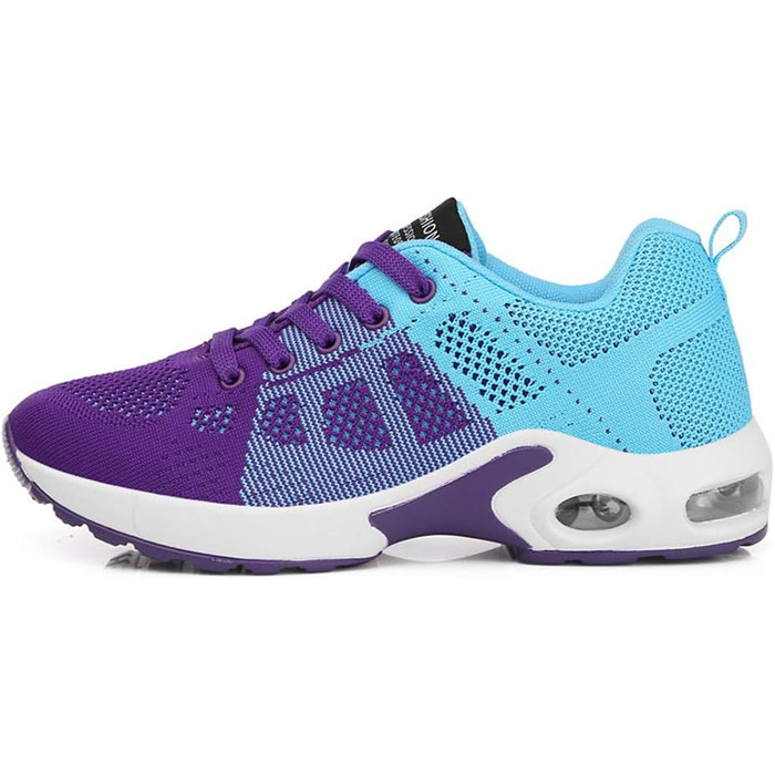 Кросівки для бігу та прогулянок для жінок та чоловіків. Легкі, зручні, модель Yy1722, фіолетовий (35 EU)