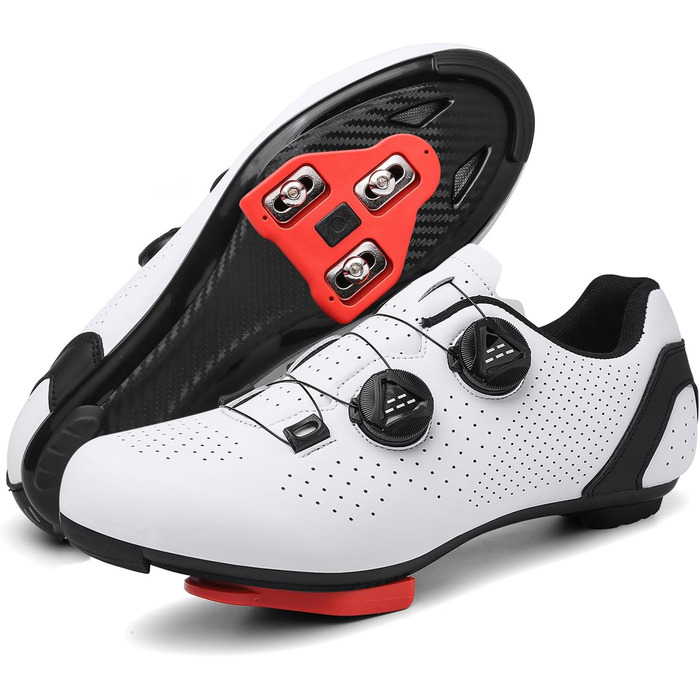 Велосипедні шкарпетки для чоловіків та жінок | Шкарпетки для шосе, Peloton та Indoor Cycling | Легкі та дихаючі, 41 EU, білі